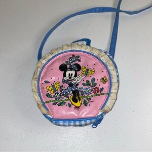 Disney Pink and Blue Minnie Mouse Bag (E5)